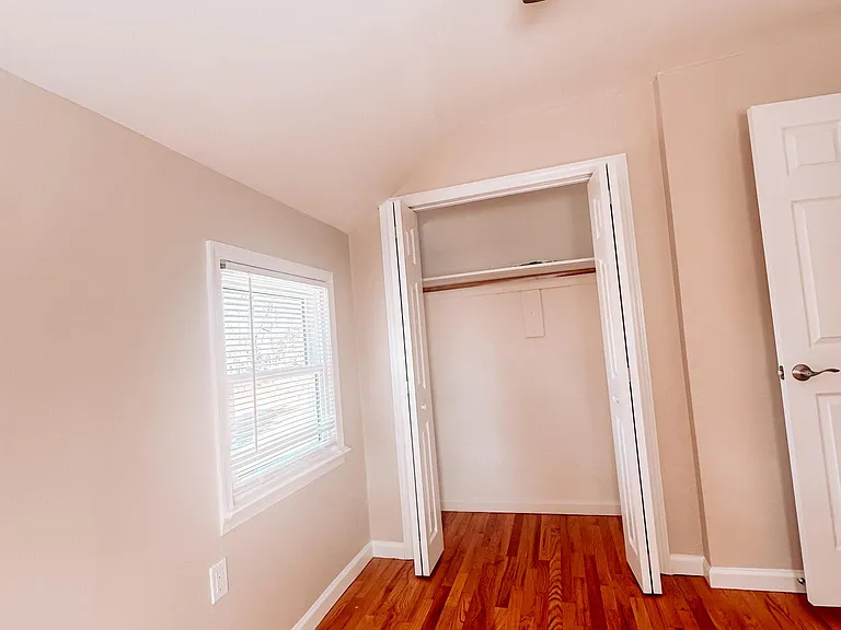 bedroom 2, 2nd floor, closet space.