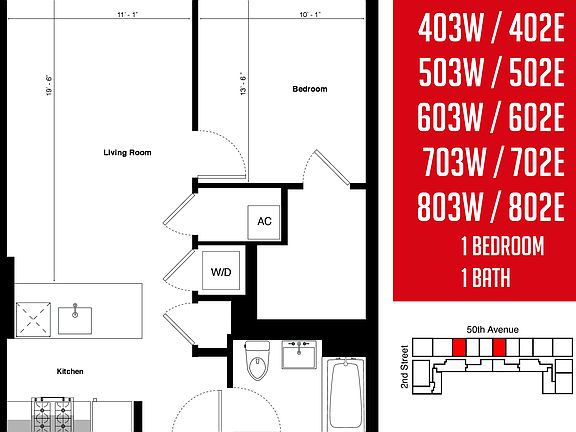2nd image of 2-14 50th Ave #403