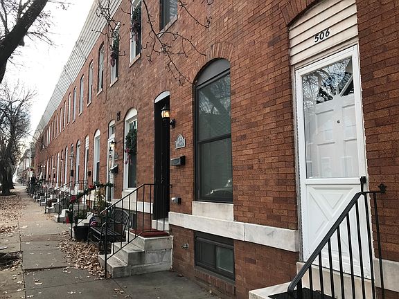 house and street to left