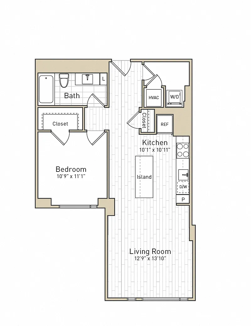 Floor plan A25A - Rise