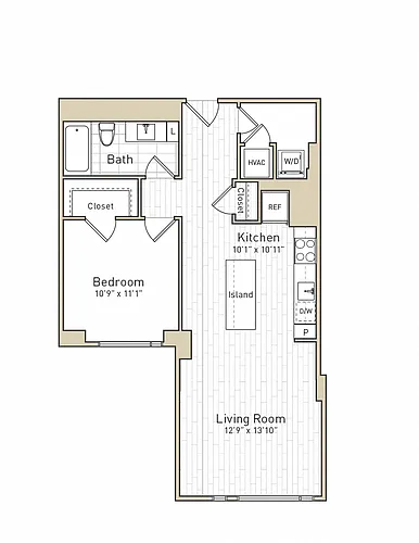 Floor plan A25A - Rise