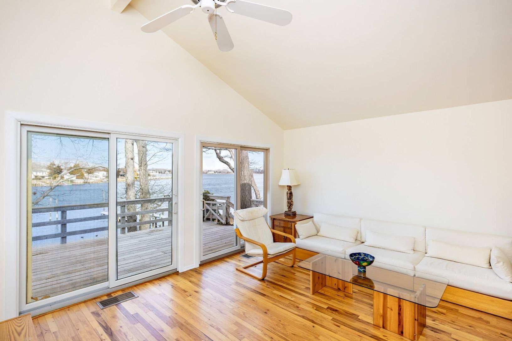  Water Views from Living and Dining Room