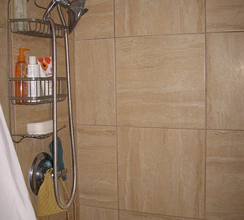 Ceramic Tile Shower