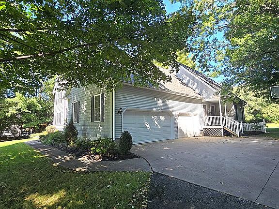 Garage from driveway