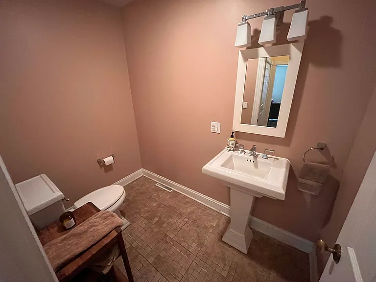 Shared half bath