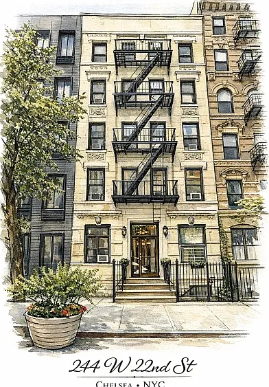 244 W 22nd St #5G — Photo 9