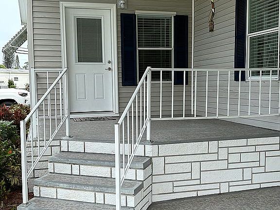 Front porch and entry