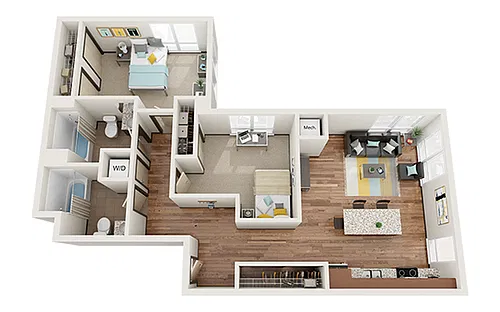 Floor plan B6