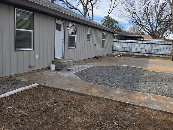 Rear entrance