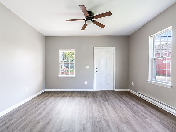 Living Room with door to the front of the house