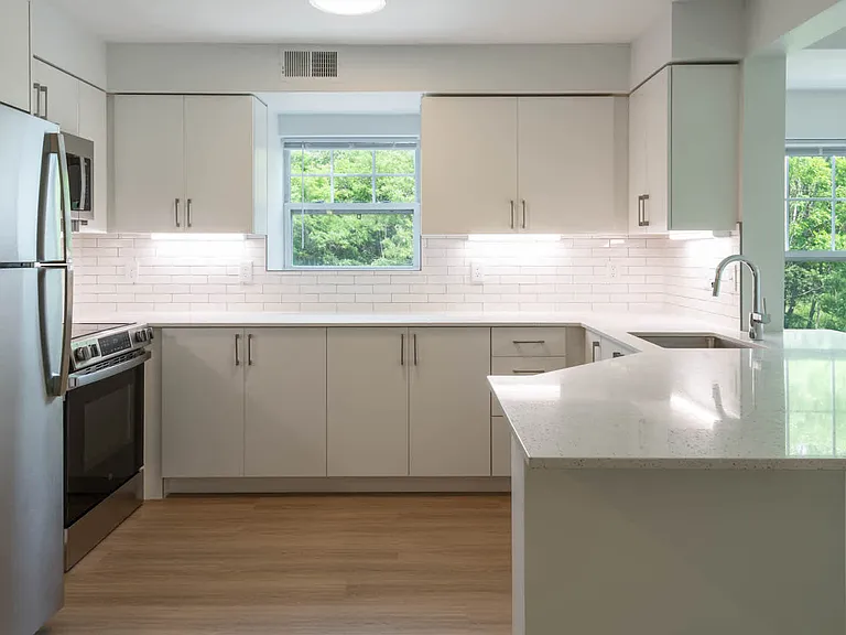 Kitchen with Stainless Steel Appliances