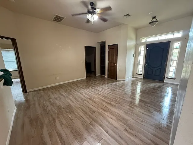 Living room, entry