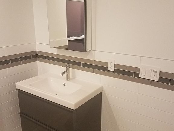 Recently remodeled bathroom