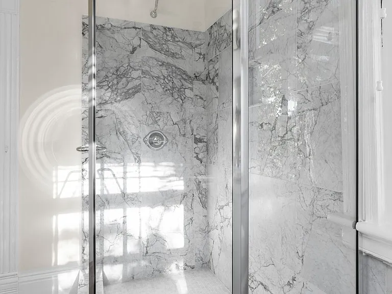 Walk-In Shower in Full Bath for Two Bedrooms