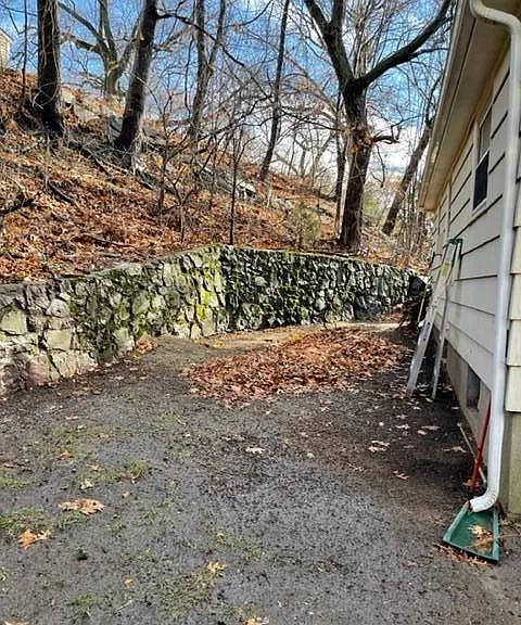 Quiet setting backyard
