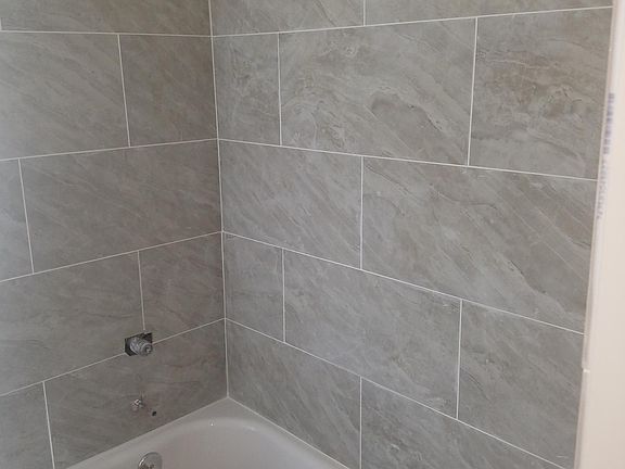 New tiled shower