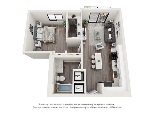 Floor plan Auden