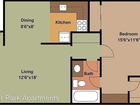 2nd image of 1919 E Romneya Dr #407