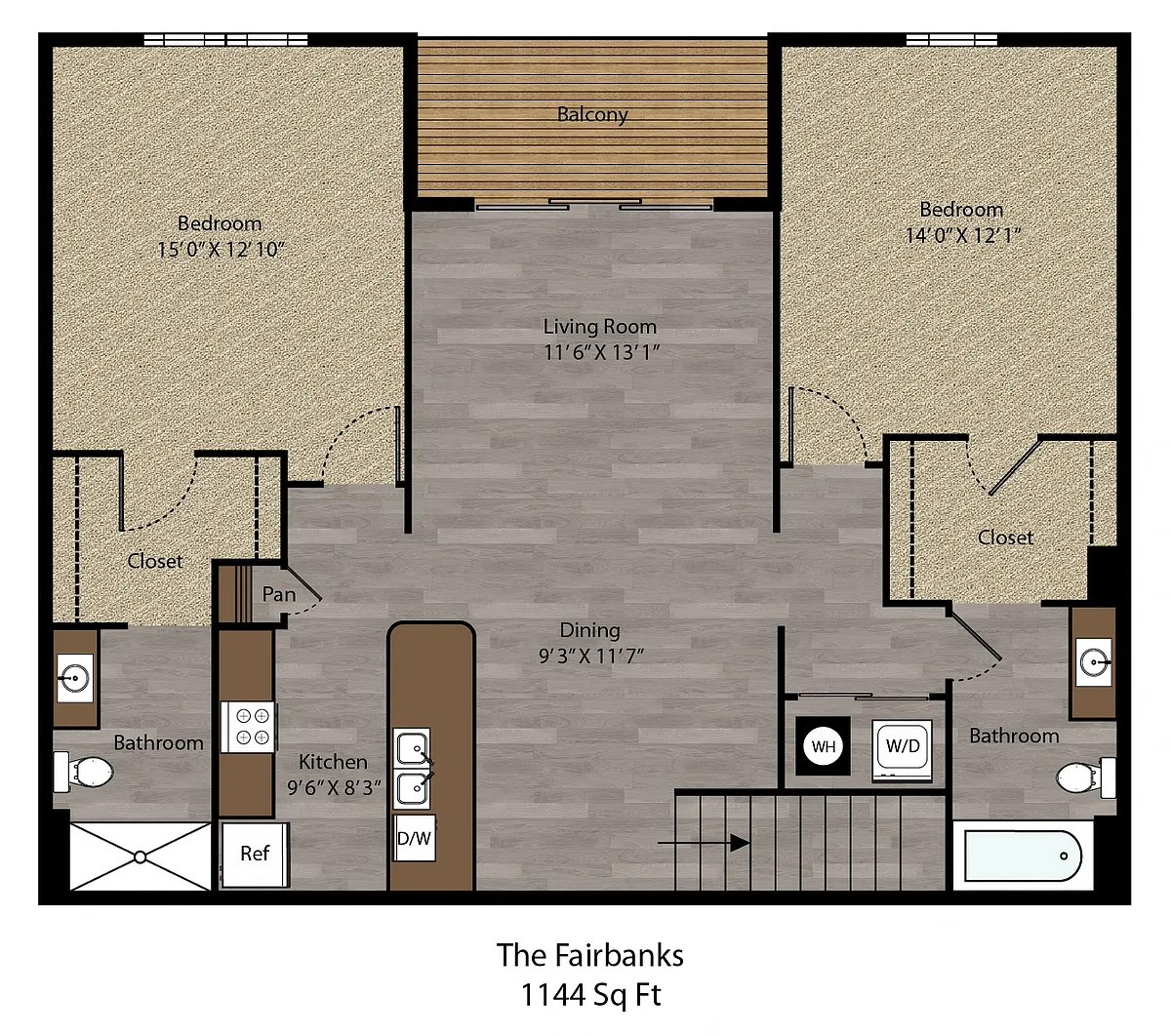 Floor plan The Fairbanks