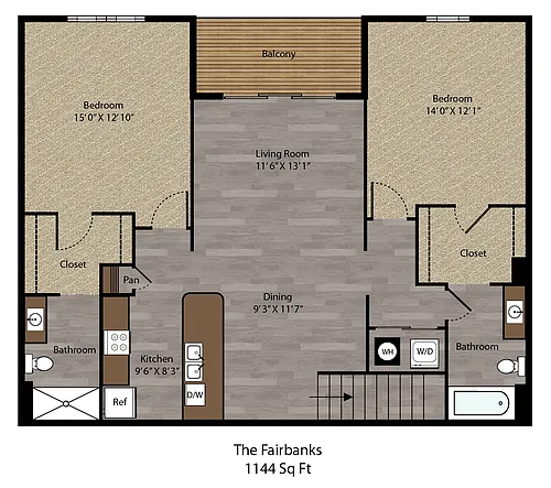 Floor plan The Fairbanks
