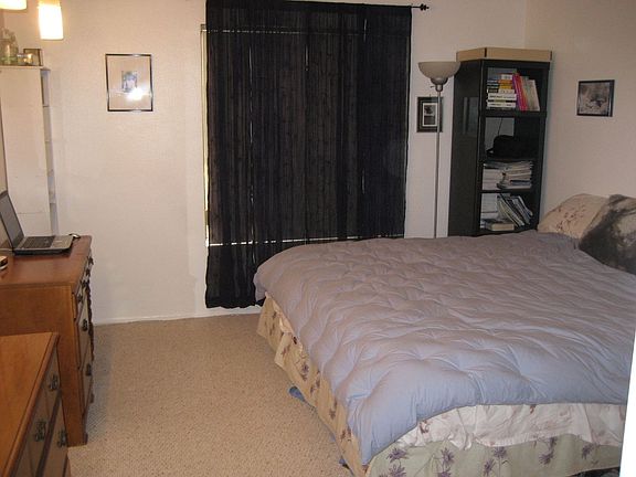 huge bedroom with new carpet