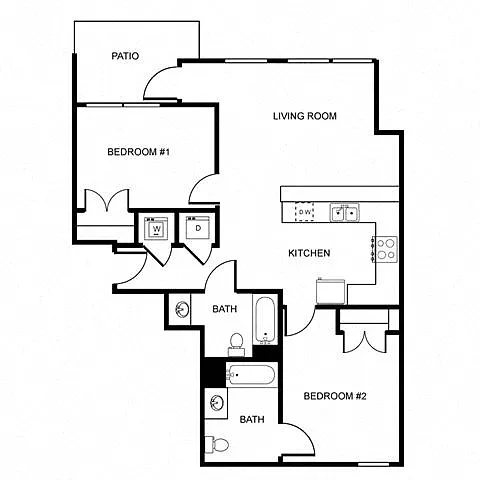 Floor plan Type D-1