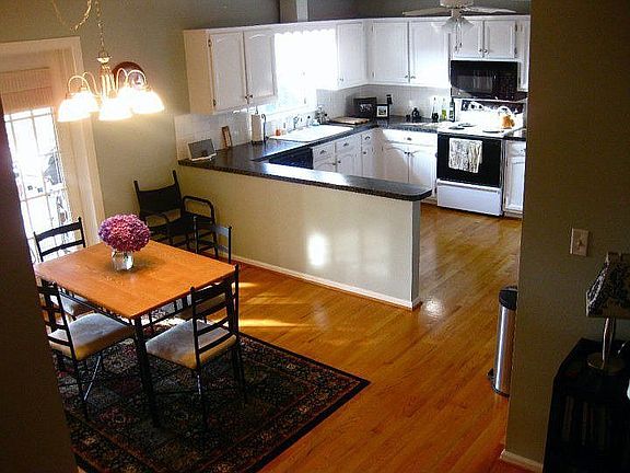 View as you walk downstairs