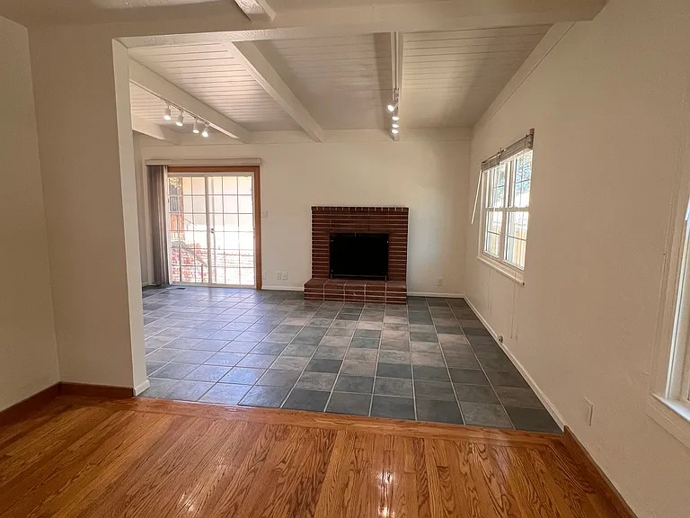 Dining room and living room