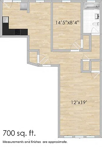 Floor plan 248 Washington A