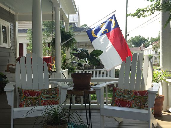 AFTER- Front porch seating 