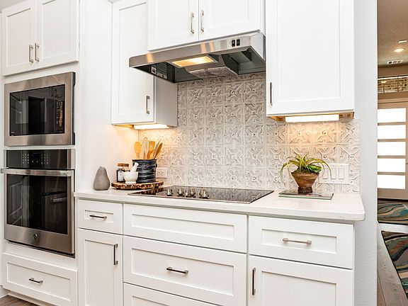 Kitchen with stainless appliances