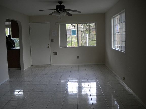 Generous dining room