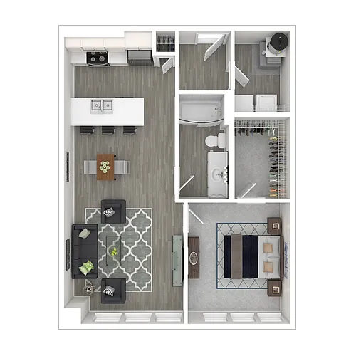 Floor plan A5 Courier