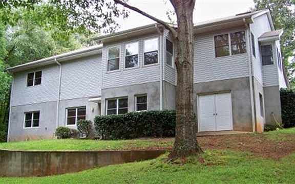 Double doors to storage area