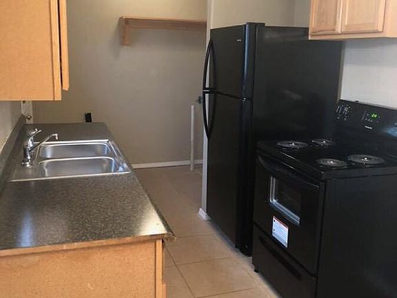 Kitchen and laundry area