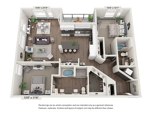 Floor plan B8