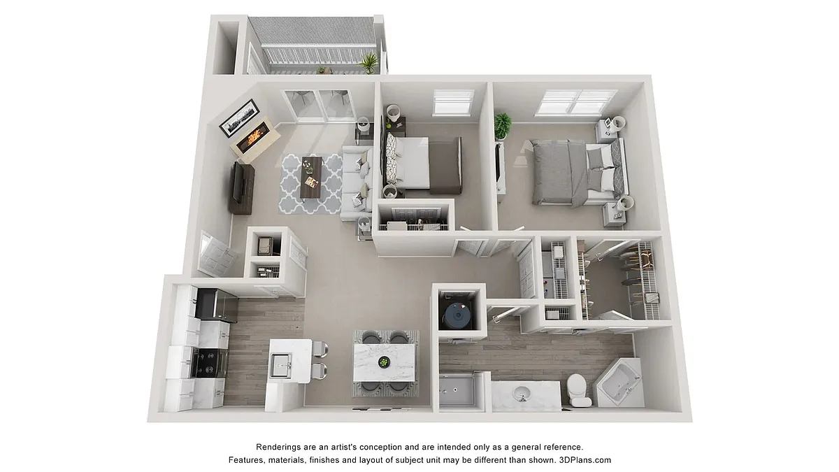 Floor plan The Willow Oak