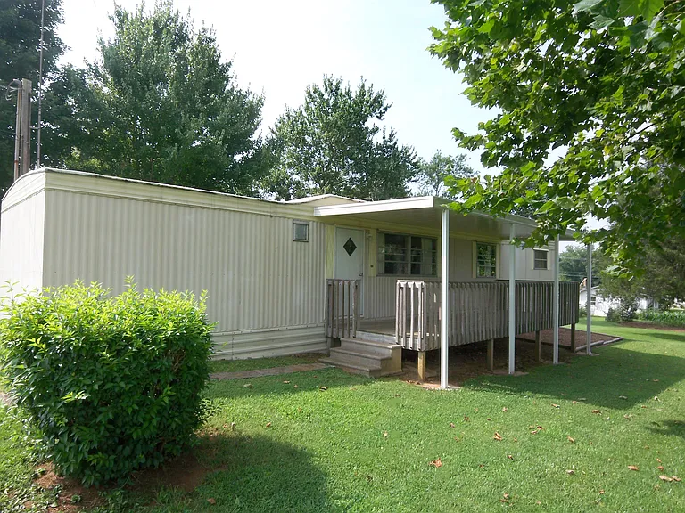 Front. Large Porch.