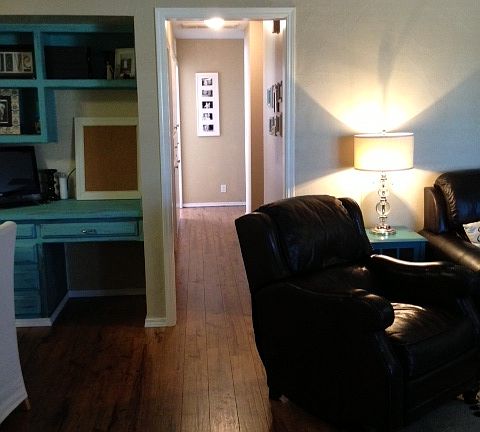 Hallway into Bedrooms