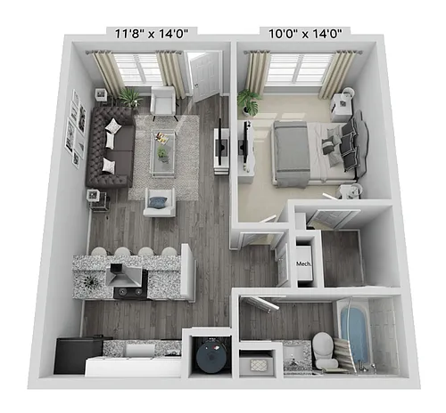 Floor plan A1