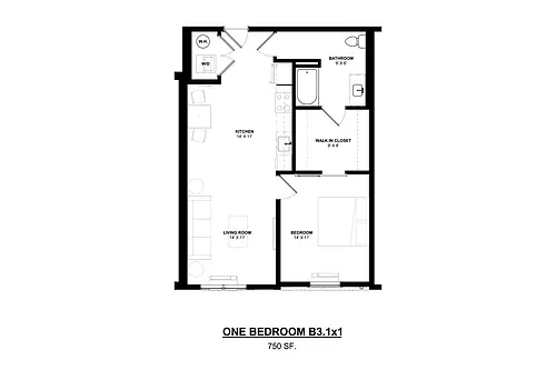 Floor plan B31X1