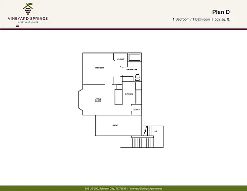 Floor plan Plan D