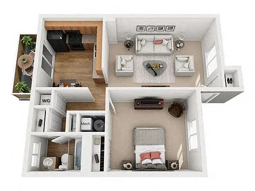 Floor plan Cottonwood