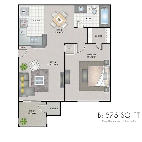 Floor plan A2