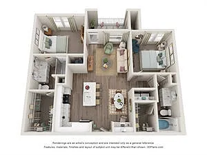 Floor plan B3 HC