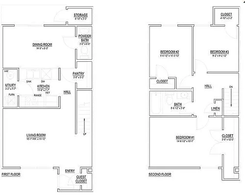 Floor plan 3X15