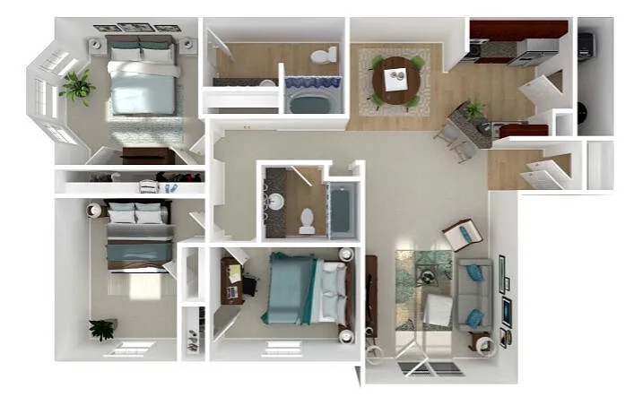 Floor plan Whirl Away