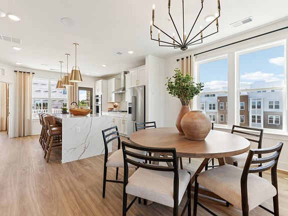 Cafe Space Between the Kitchen and Gathering Rooms