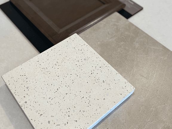 Joyce 1062 designer cabinet and tile selection for hall bath William Ryan Homes Tampa
