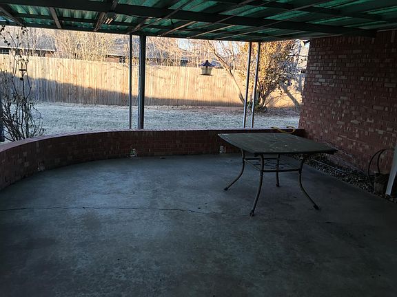 Covered patio
